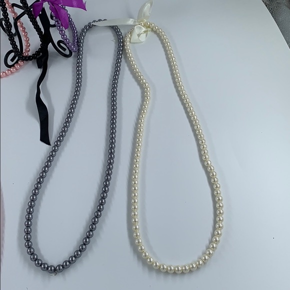 Bundle bead necklace 7 pieces - Picture 3 of 4